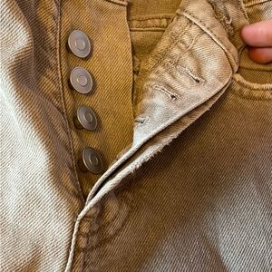 Stylish Button-Fly Pants